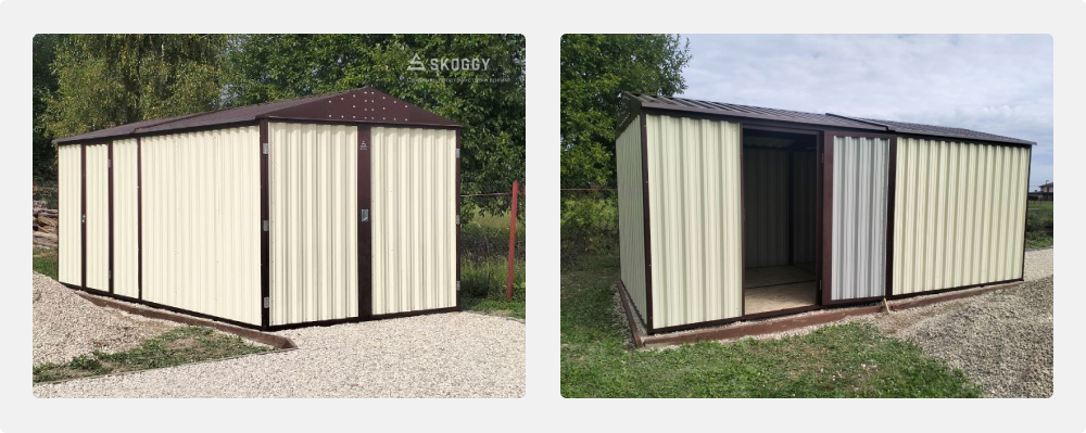 Хозблок SKOGGY в комбинированной контрастной расцветке