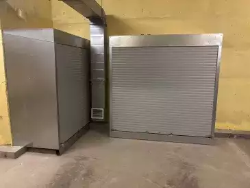 Два шкафа в паркинг для автомобильных шин в цинковом цвете в г. Тверь